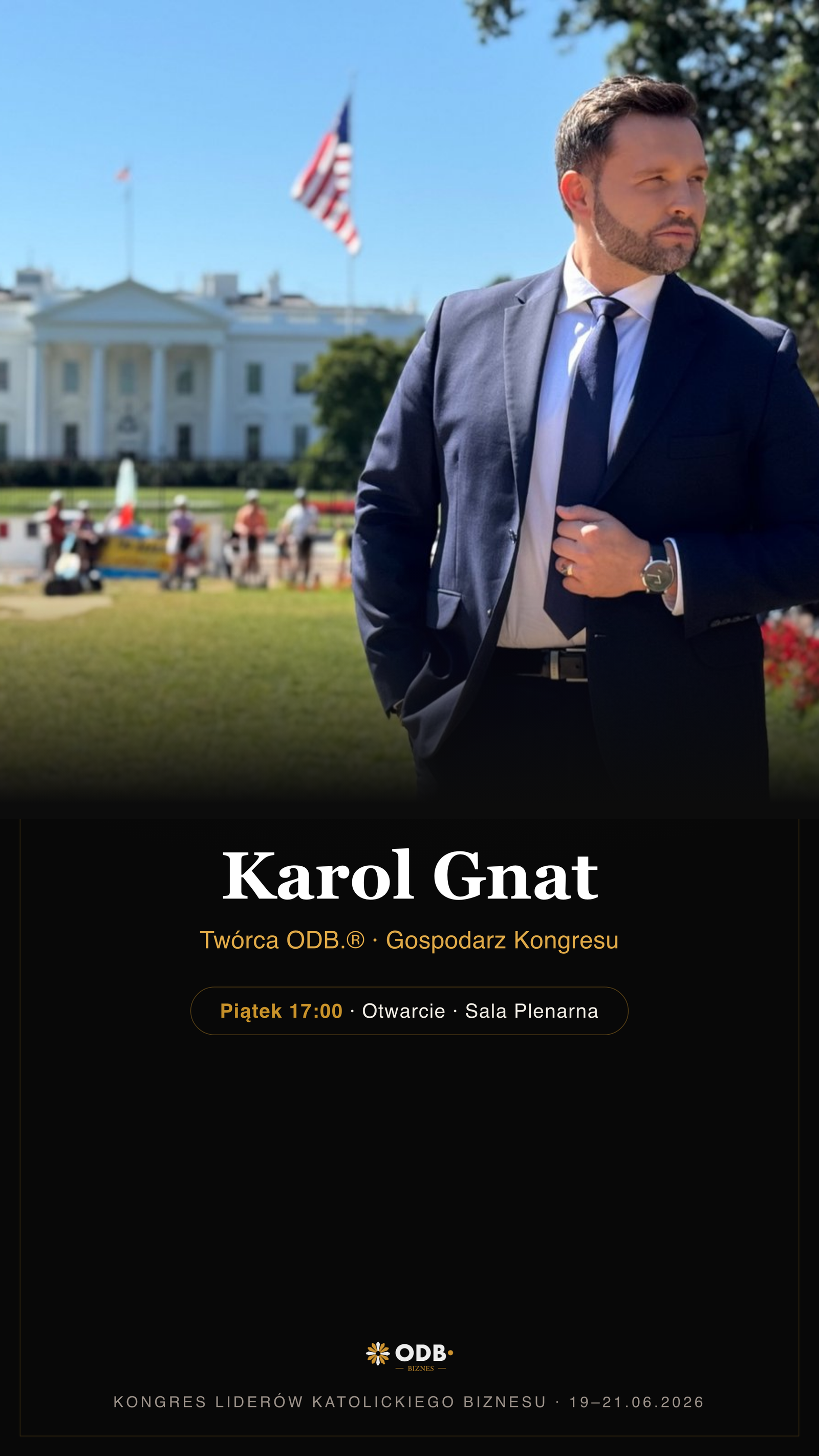 Karol Gnat — Gospodarz Kongresu
